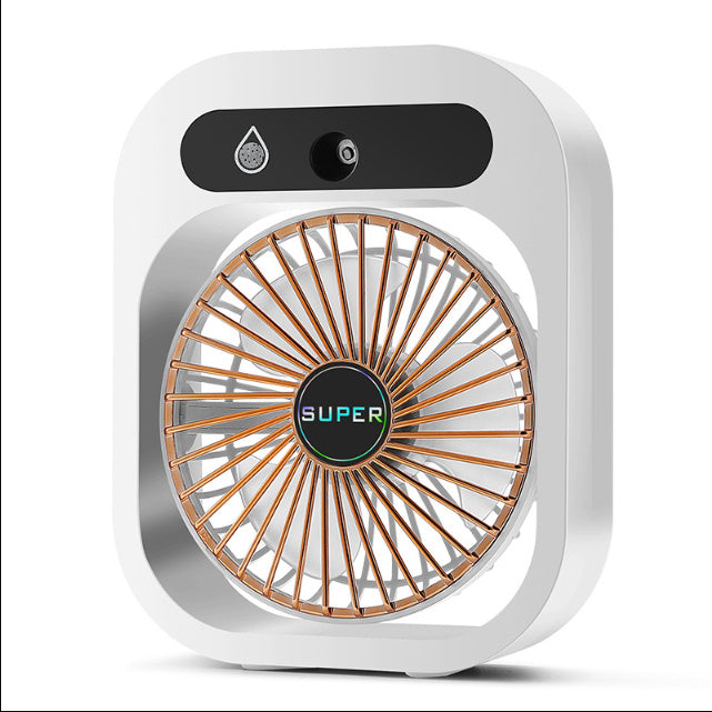 3 Speed Humidifier Desk Misting Fan